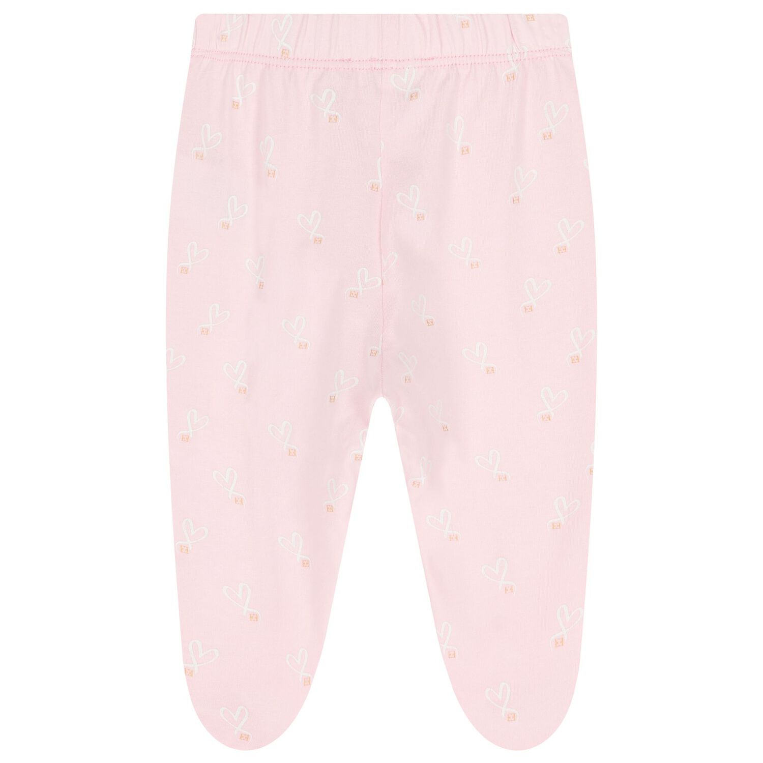 Baby Girls Pink Logo Trousers Set, 1, hi-res