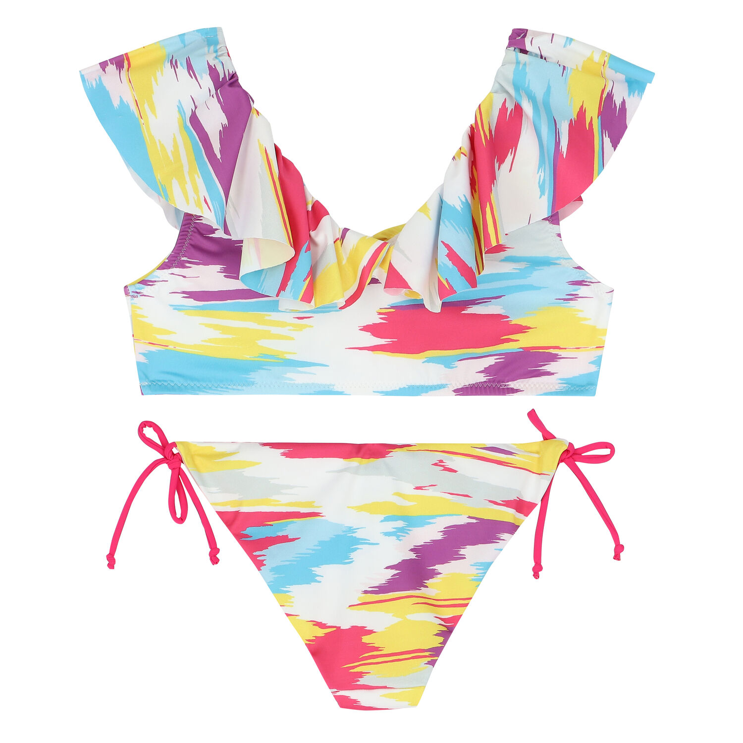Girls Multi-Coloured Bikini, 2, hi-res image number null