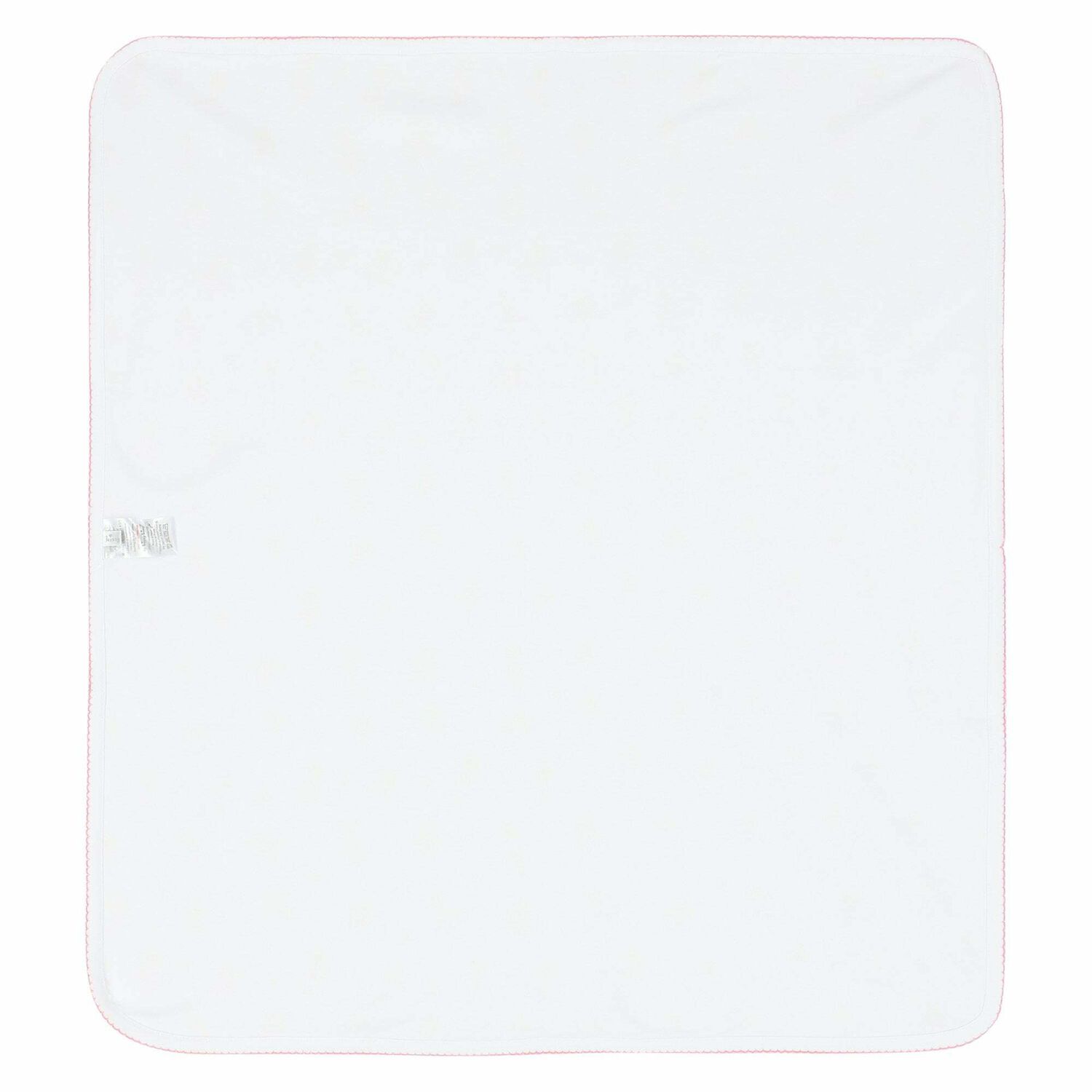 Baby Girls White & Pink Ballerina Blanket, 1, hi-res