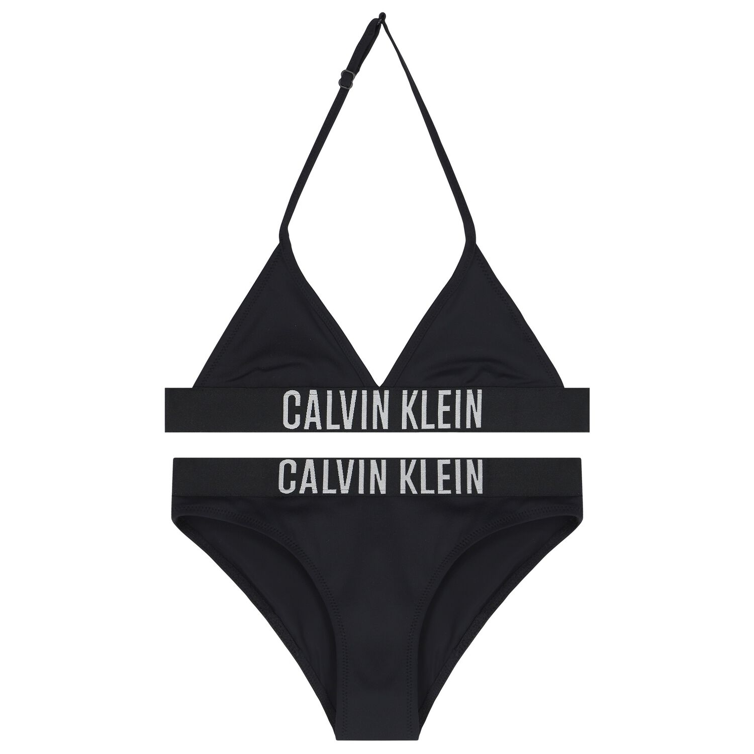 Girls Black Logo Bikini, 1, hi-res image number null