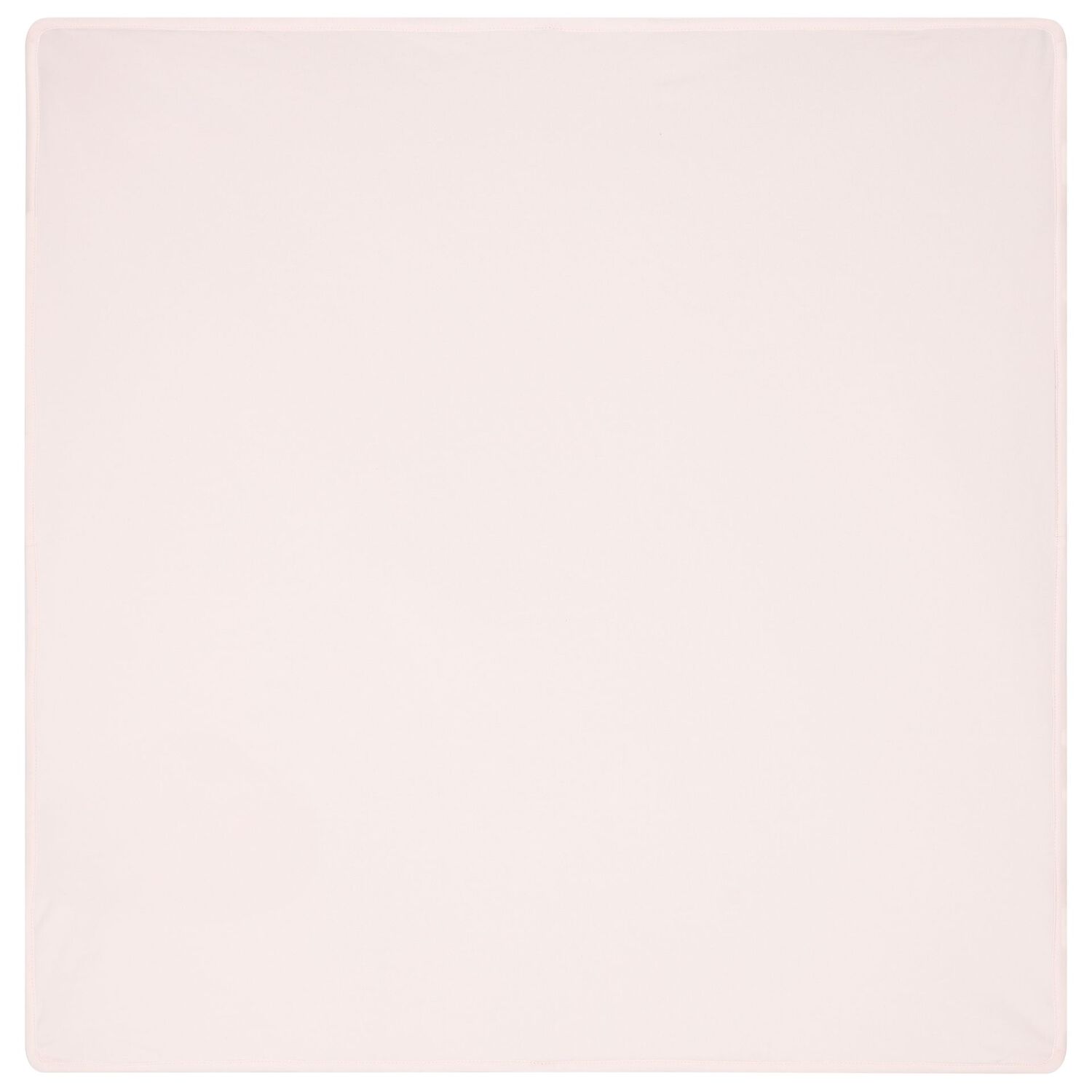 Baby Girls Ivory & Pink Logo Blanket, 1, hi-res