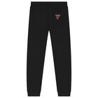 Boys Black Logo Joggers, 1, hi-res