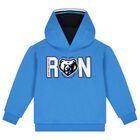 Boys Blue & Navy Blue Tracksuits, 2, hi-res