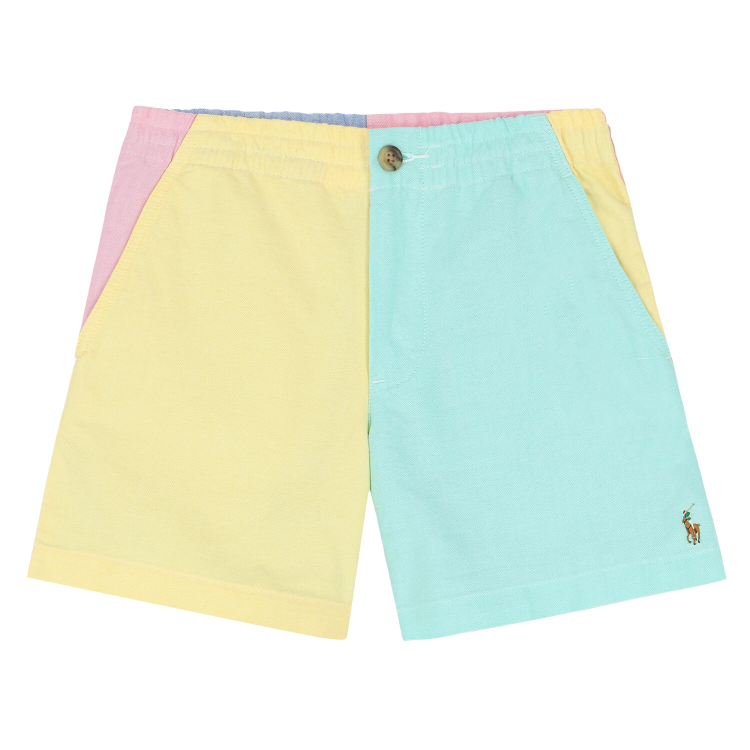 Boys Multi-Colored Logo Shorts, 1, hi-res