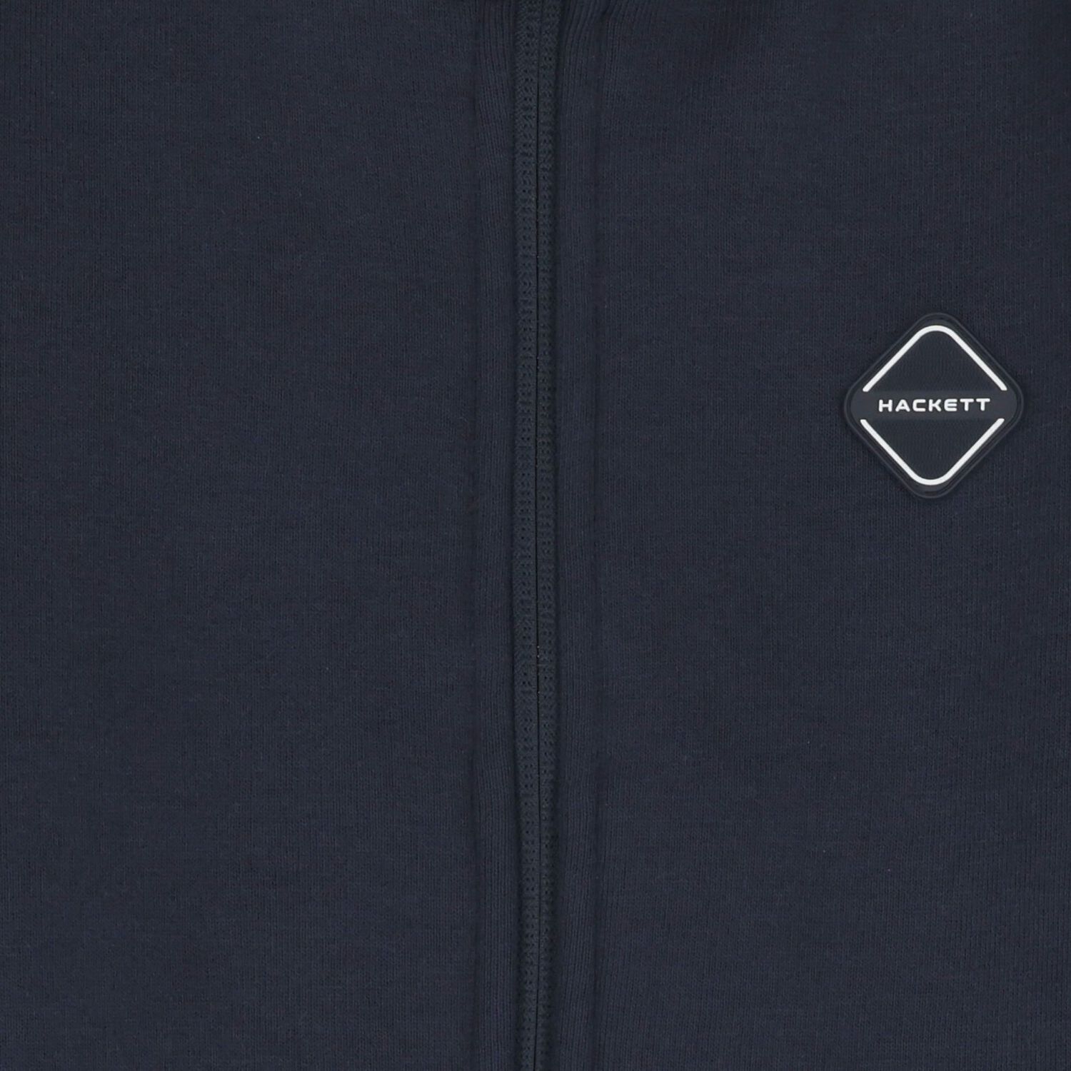 Boys Navy Blue Logo Zip Up Top, 1, hi-res image number null