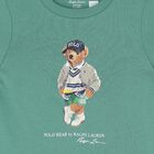 Baby Boys Green Jersey Polo Bear T-Shirt, 1, hi-res