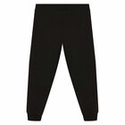 Boys Black Logo Sweatpants, 1, hi-res