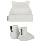 Grey Hat & Bootie Ikonik Karl & Choupette Baby Gift Set, 1, hi-res