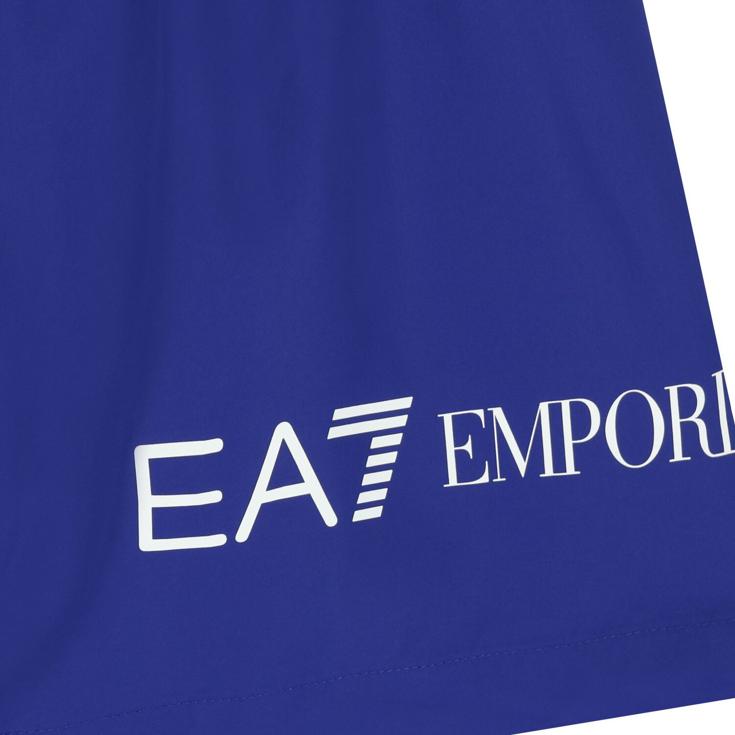 Boys Blue Logo Swim Shorts, 1, hi-res