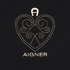 Girls Black & Gold Heart Logo T-Shirt, 2, hi-res