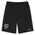 Boys Black Football World Cup 2026 Shorts, 1, hi-res