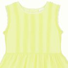 Girls Yellow Tulle Dress, 1, hi-res