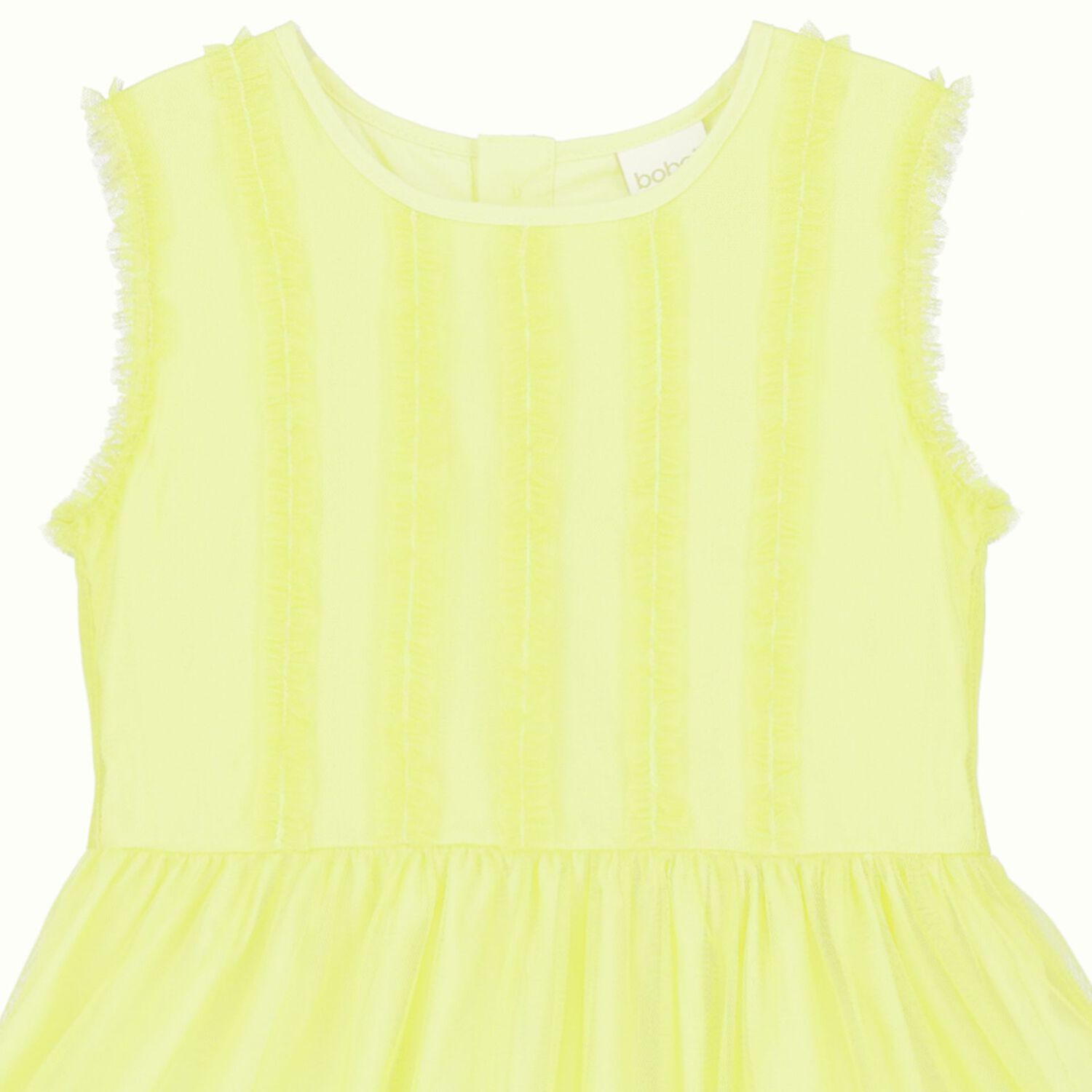 Girls Yellow Tulle Dress, 1, hi-res image number null