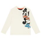 Boys Ivory Disney Long Sleeve Top, 1, hi-res