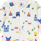 Baby Boys White Babygrow, 1, hi-res