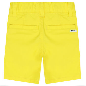 Younger Boys Yellow Shorts