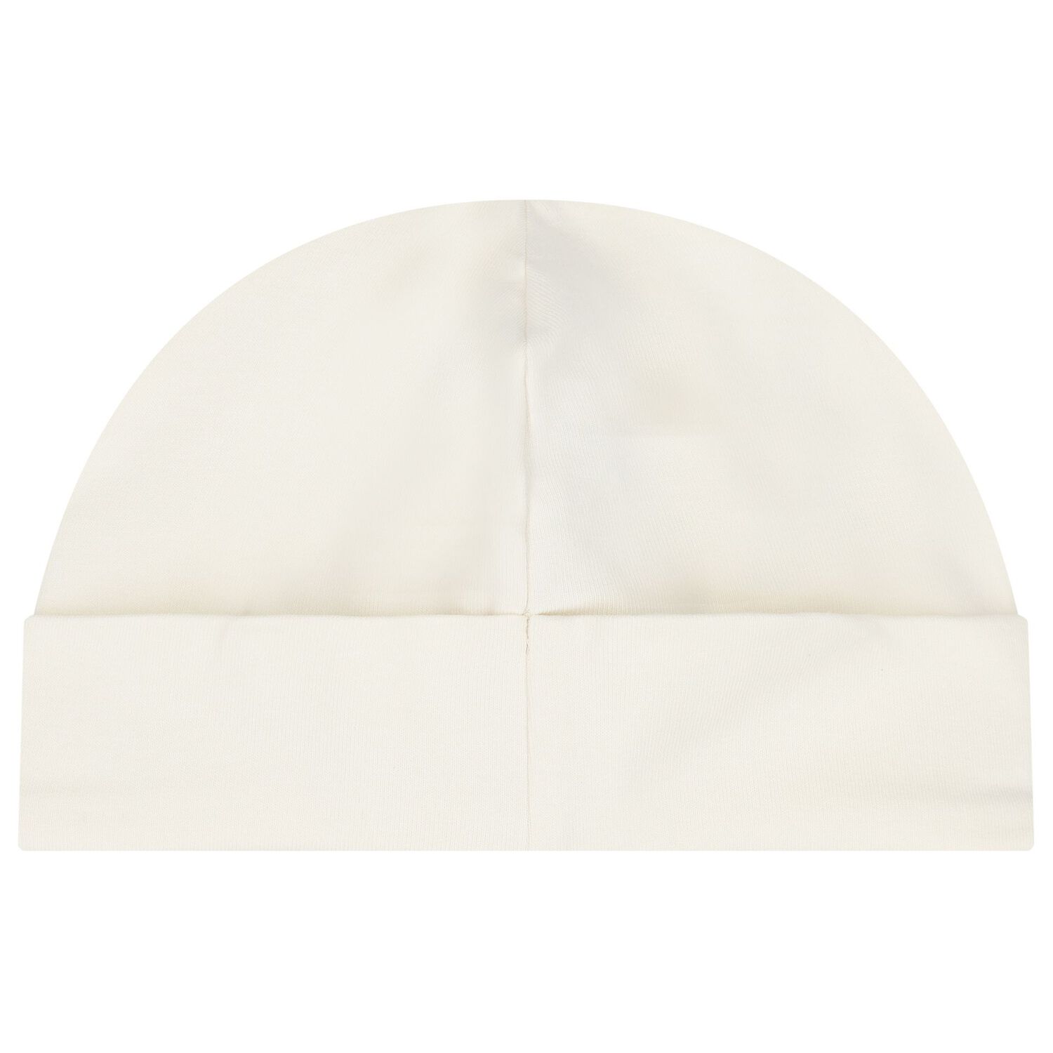 Baby Girls Ivory Logo Hat, 1, hi-res