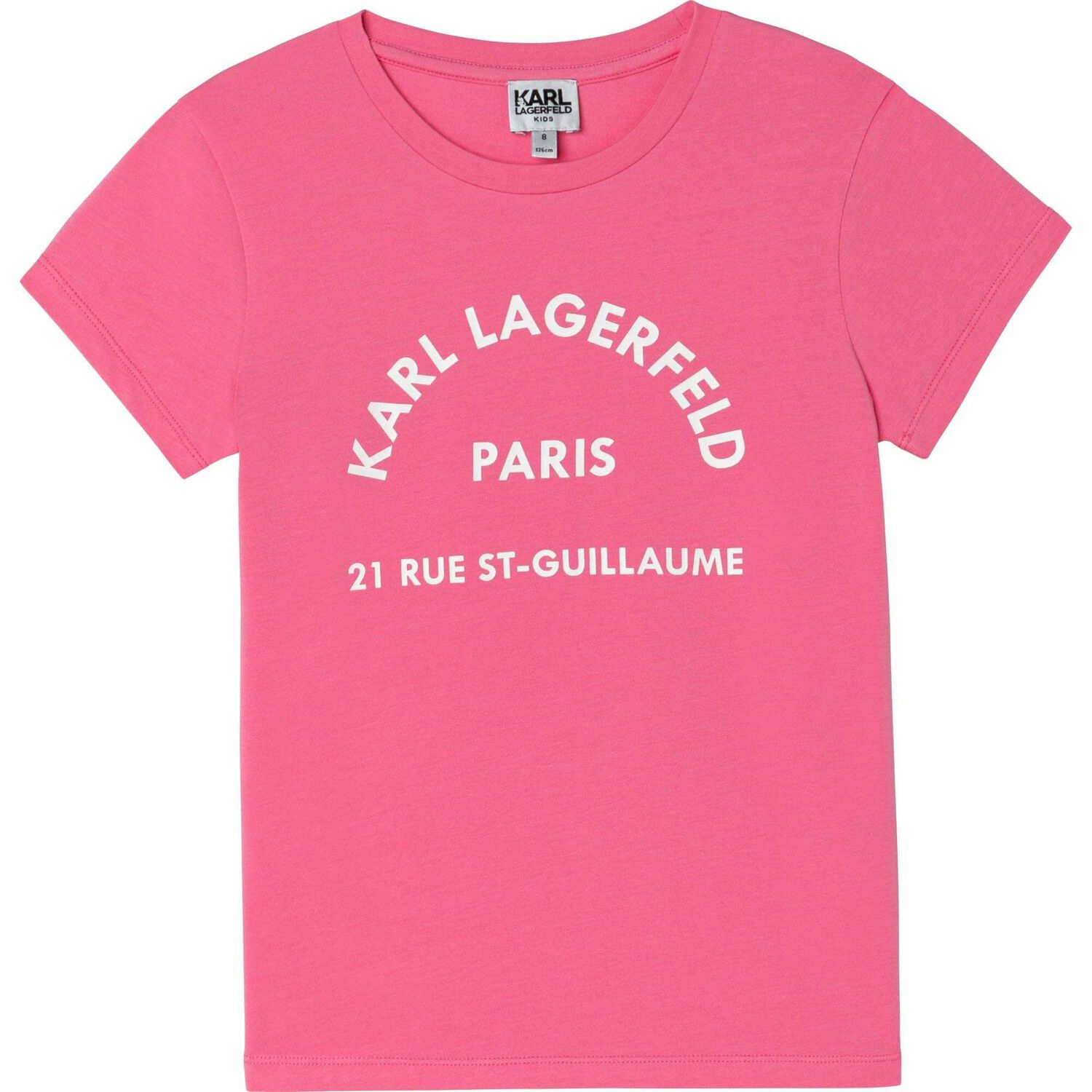Girls Pink Logo T-Shirt, 1, hi-res image number null
