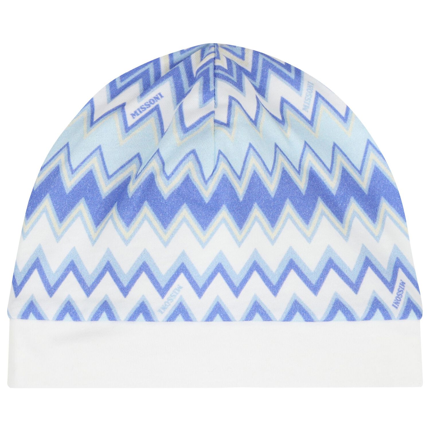 Boys Blue & White Zigzag Logo Babygrow Gift Set, 1, hi-res