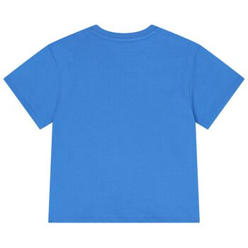 Blue Tiger Logo T-Shirt
