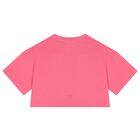 Girls Pink Logo T-Shirt, 1, hi-res
