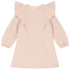 Younger Girls Logo Pink Dress, 1, hi-res