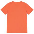 Boys Orange Logo T-Shirt, 1, hi-res
