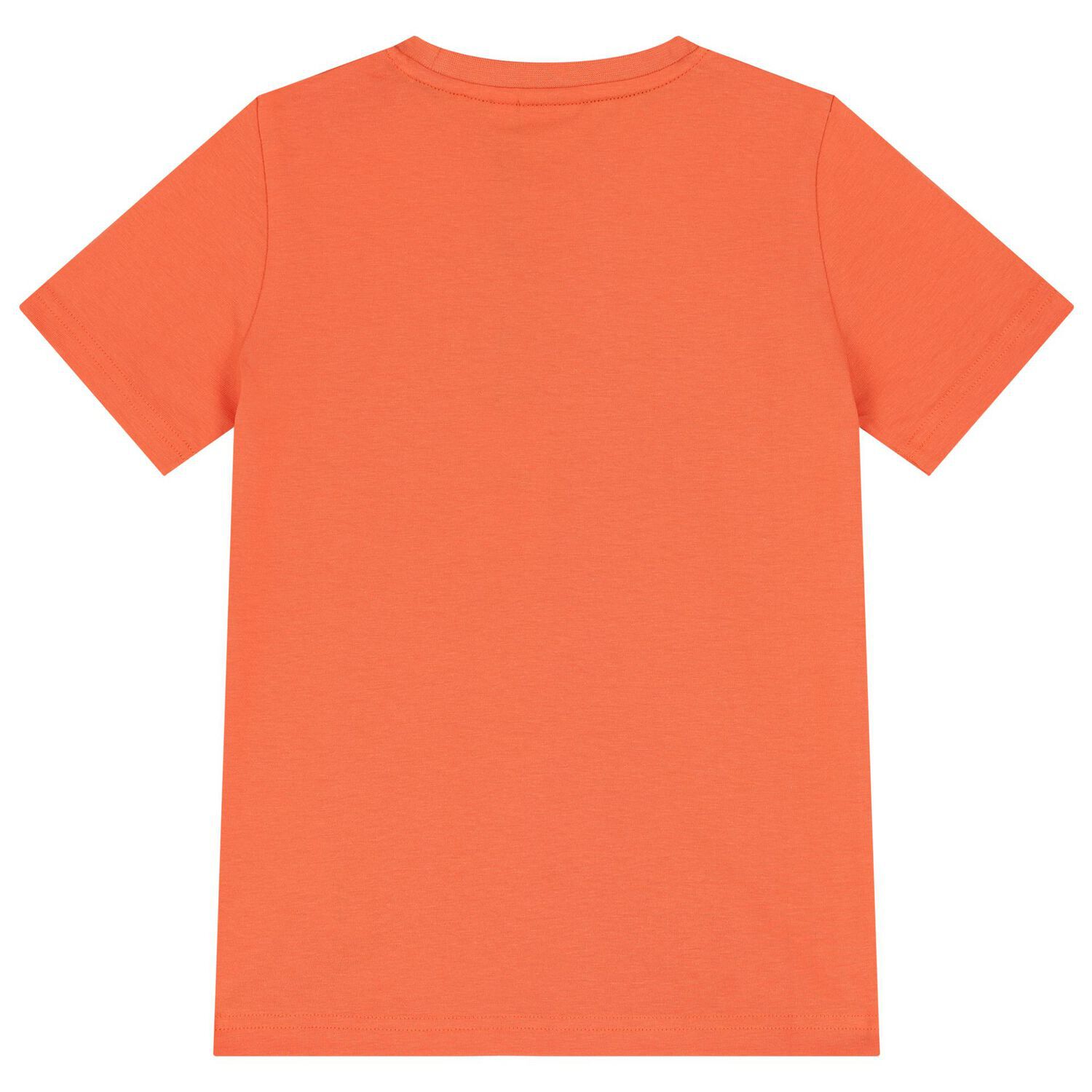 Boys Orange Logo T-Shirt, 1, hi-res