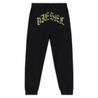 Black & Gold Logo Joggers, 1, hi-res