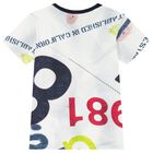 Boys Multi-Coloured Logo T-Shirt, 3, hi-res