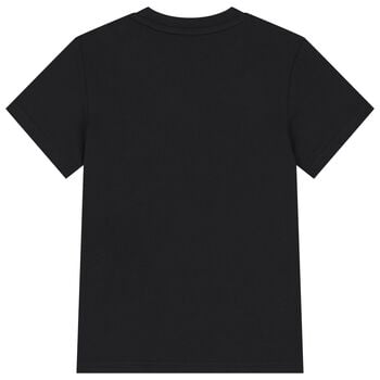 Girls Black Logo T-Shirt