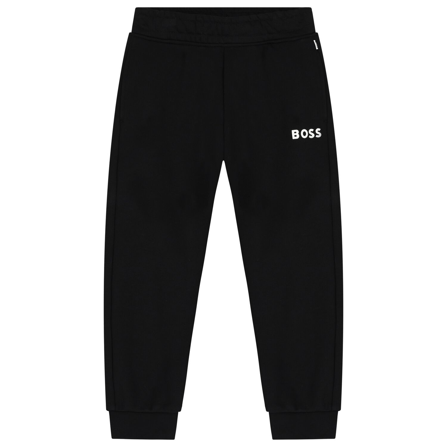 Boys Black Logo Joggers, 1, hi-res image number null