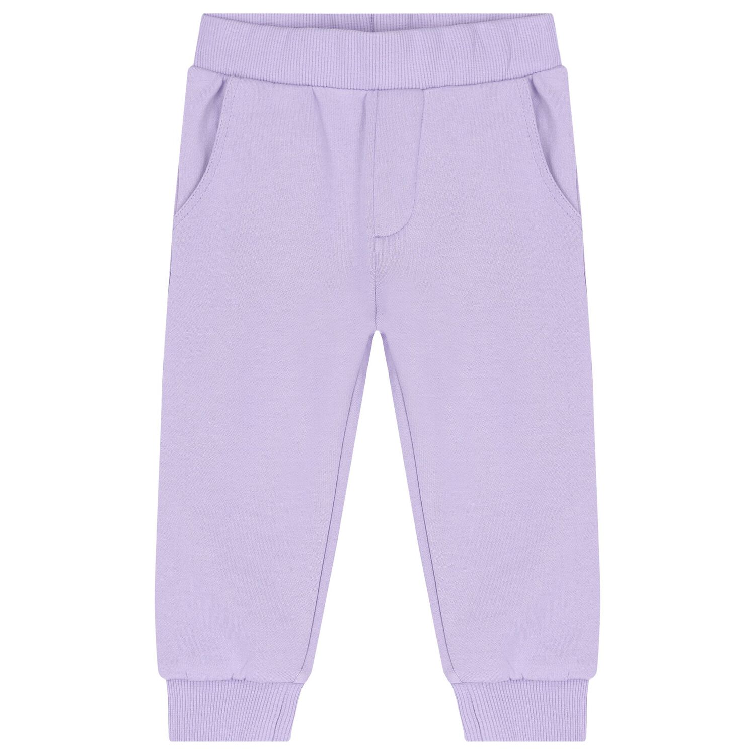 Younger Girls Purple Logo Tracksuit, 1, hi-res
