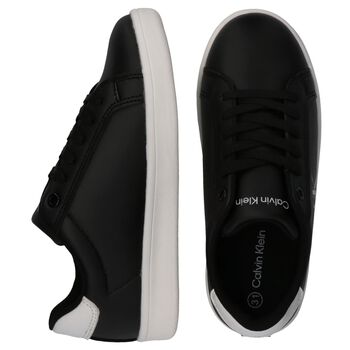 Black & White Logo Trainers