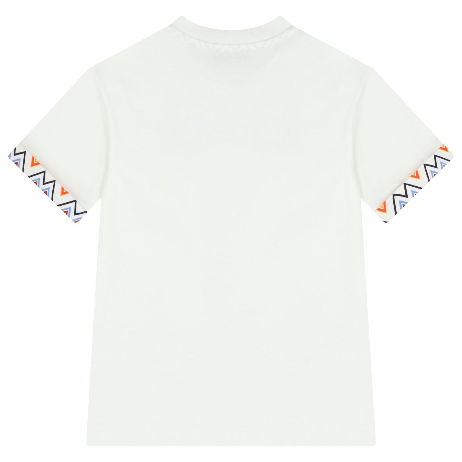Boys White Logo T-Shirt, 1, hi-res