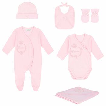 Baby Girls Pink Gift Set