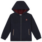 Boys Navy & Red 3-Piece Tracksuit, 1, hi-res
