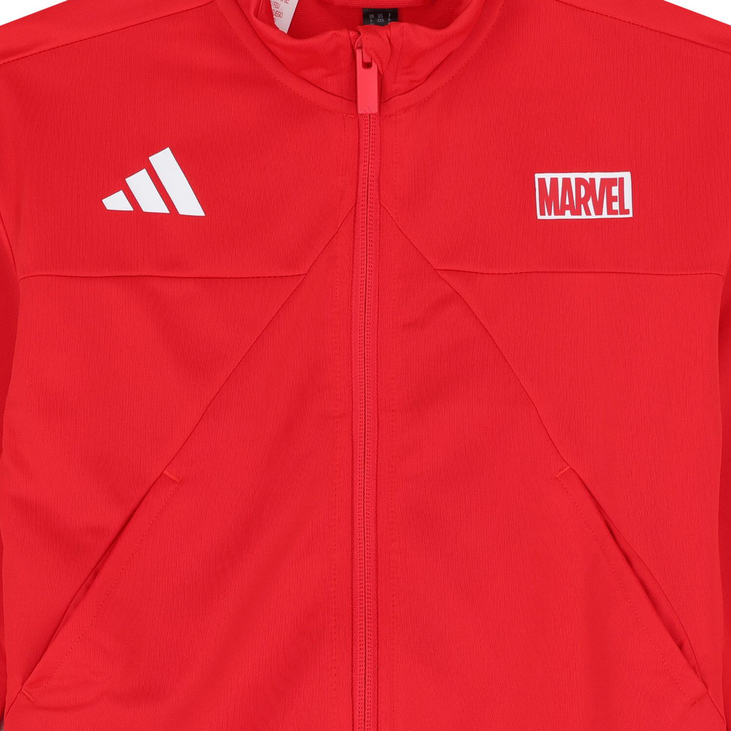 Red & Black Marvel Logo Tracksuit, 1, hi-res