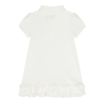 Baby Girls White Polo Dress
