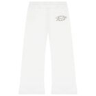 Girls Ivory Logo Joggers, 1, hi-res