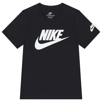 Nike Kids Black Logo T-Shirt, 2 Black Logo T-Shirt