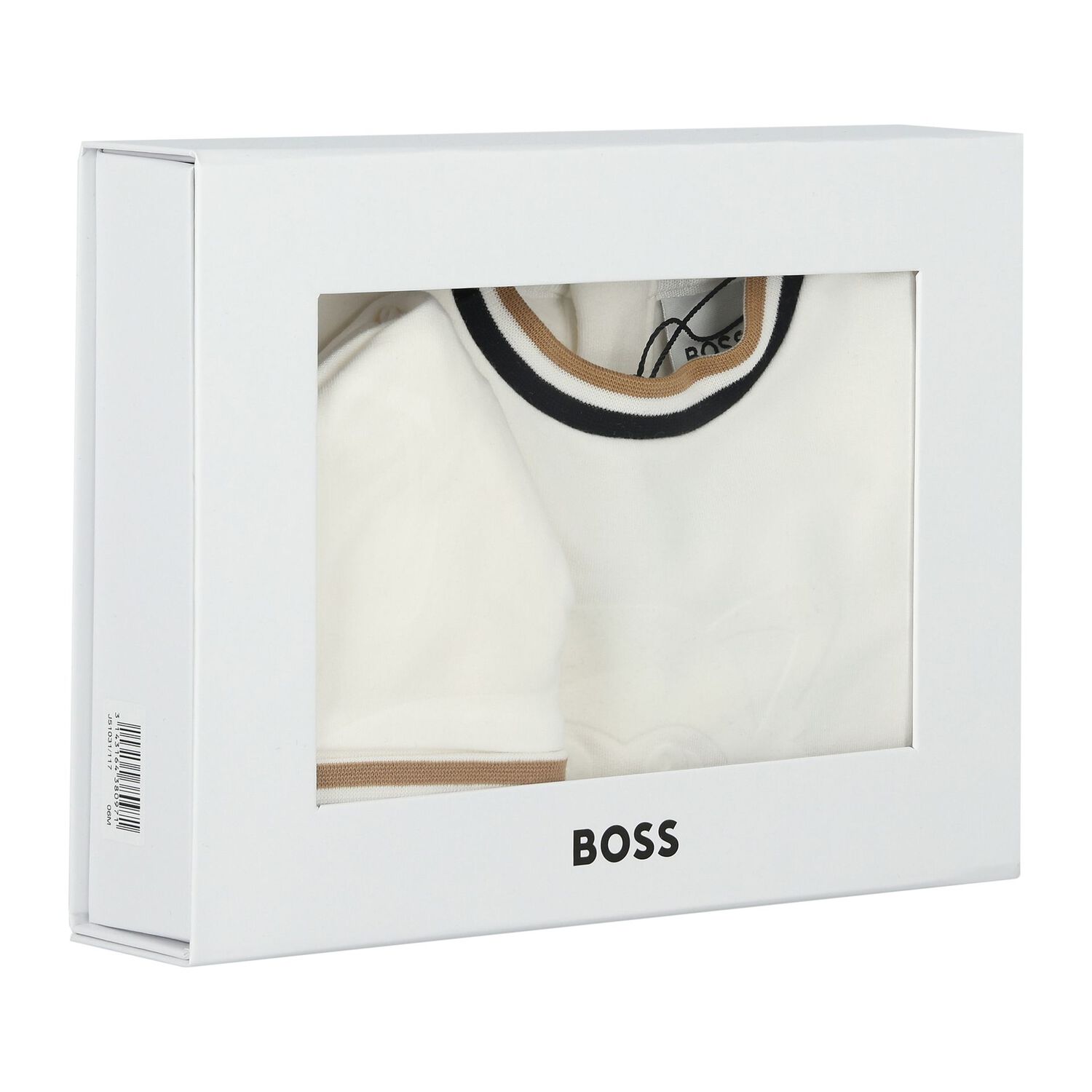 Ivory Logo Babygrow Gift Set, 1, hi-res image number null