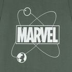 Boys Green & Grey Marvel Pyjamas, 2, hi-res