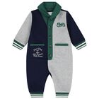 Baby Boys Multi-Coloured Logo Romper, 1, hi-res