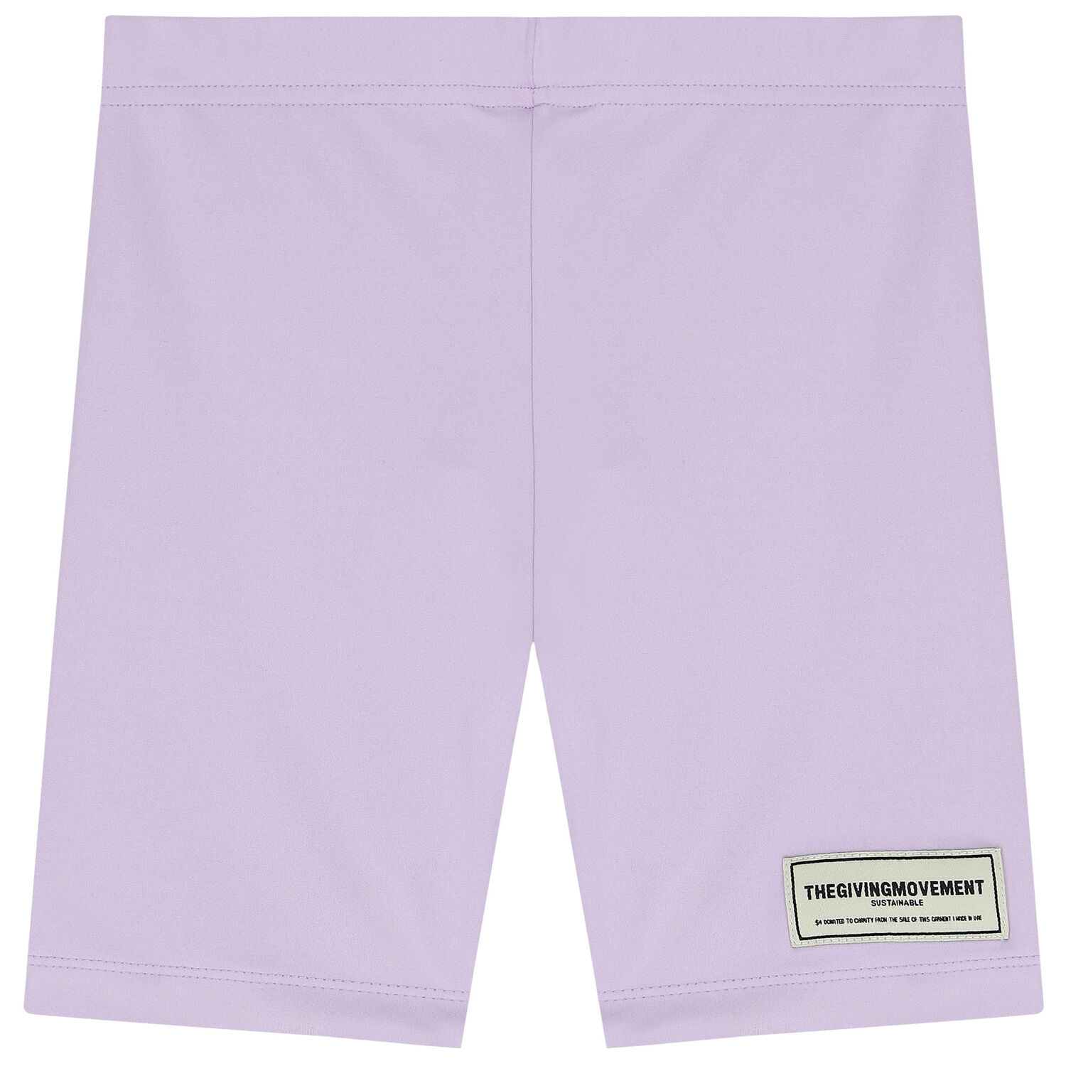 Purple Logo Cycling Shorts, 1, hi-res