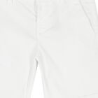 Boys White Shorts, 2, hi-res
