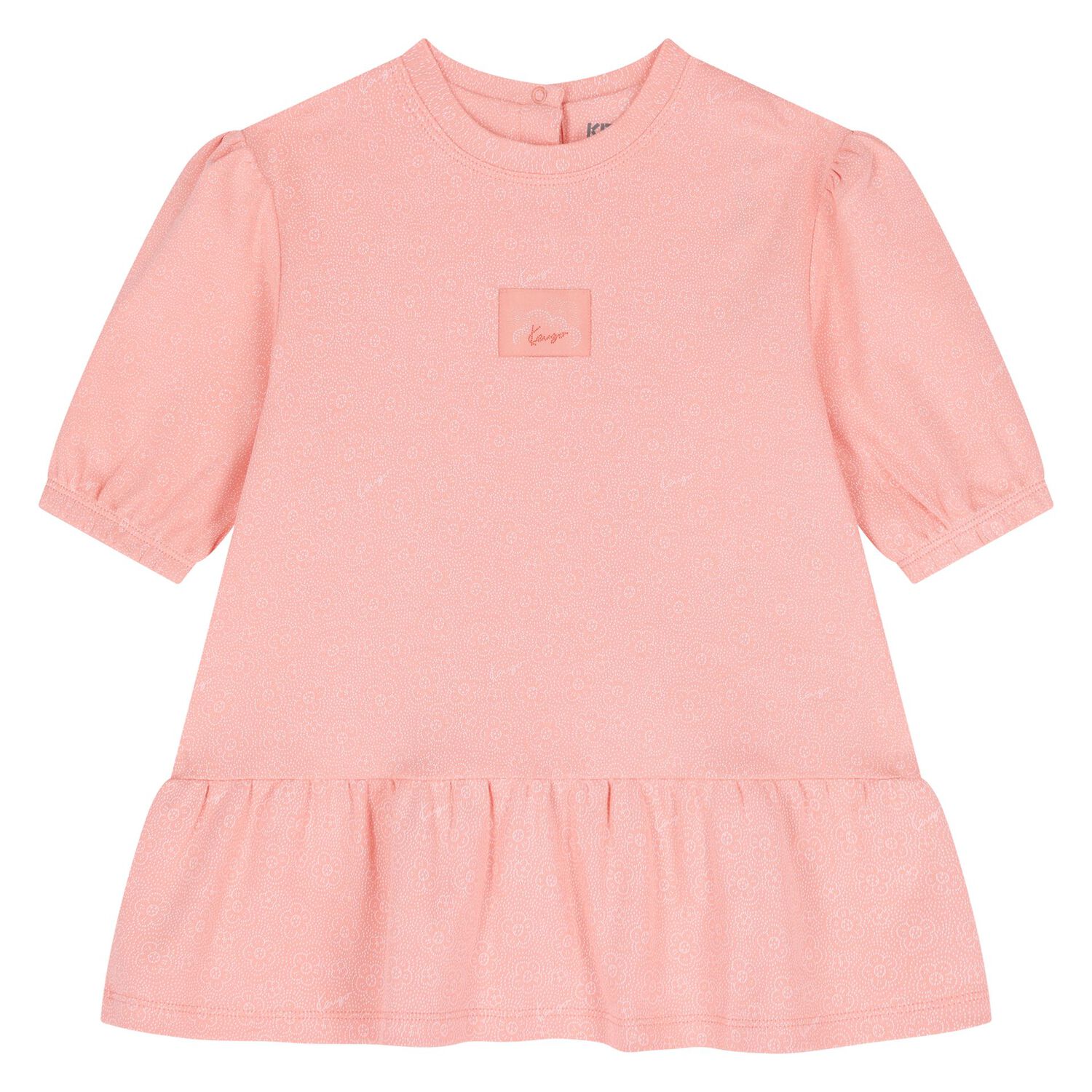 Younger Girls Pink & White Logo Leggings Set, 1, hi-res