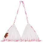 Girls Pink & White Zig Zag Bikini, 1, hi-res