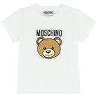White Teddy Bear  Logo T-Shirt, 1, hi-res