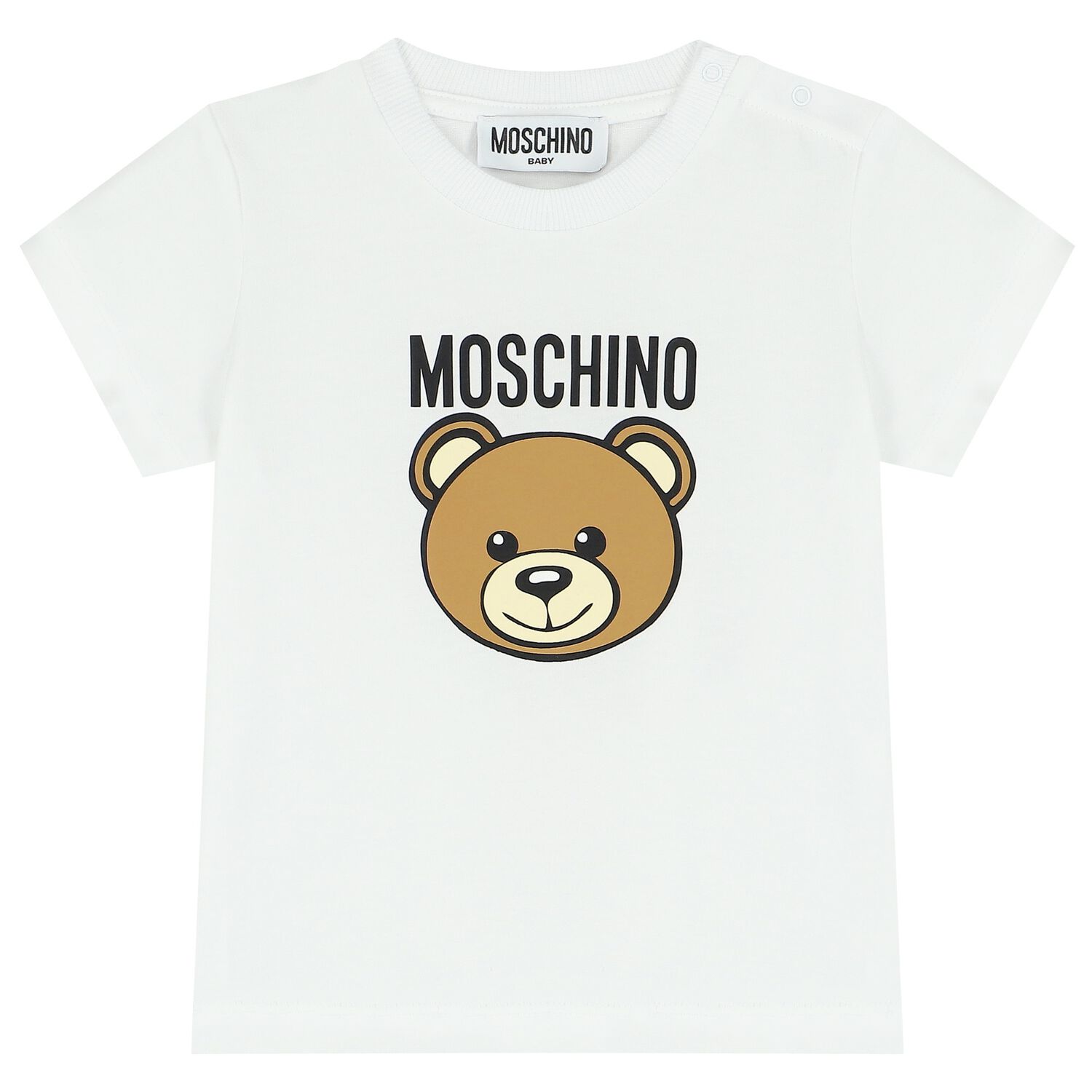 White Teddy Bear  Logo T-Shirt, 1, hi-res